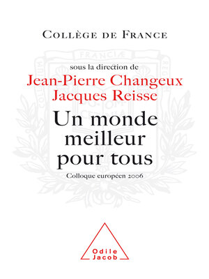 cover image of Un monde meilleur pour tous